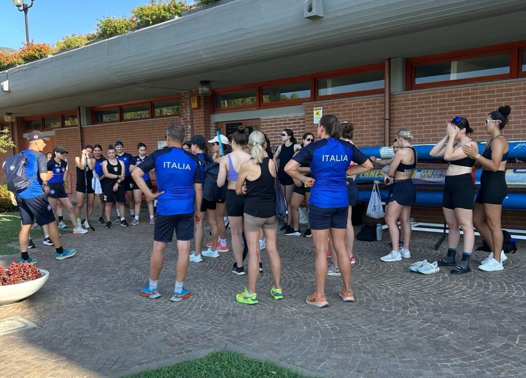 Séance d'entraînement matinale.