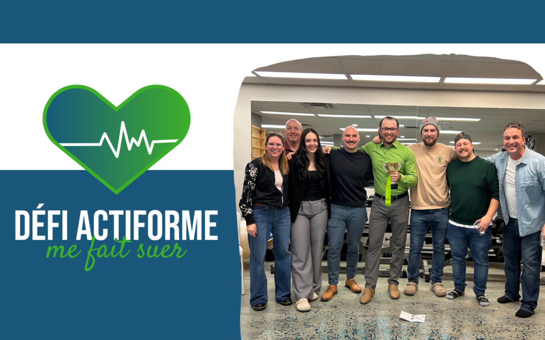 Les Verts sont champions du défi Actiforme me fait suer 2025 de Farnham